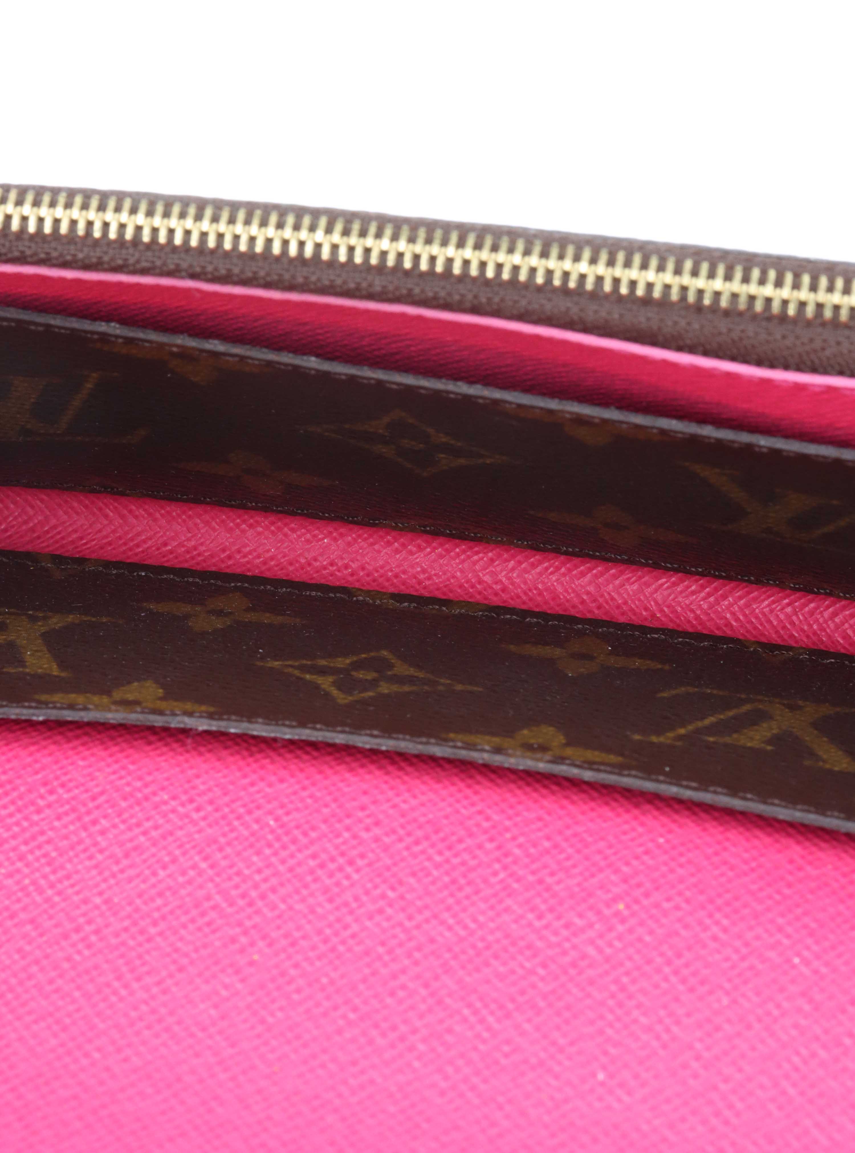Louis Vuitton Monogram Bloom Flower Emilie Wallet.