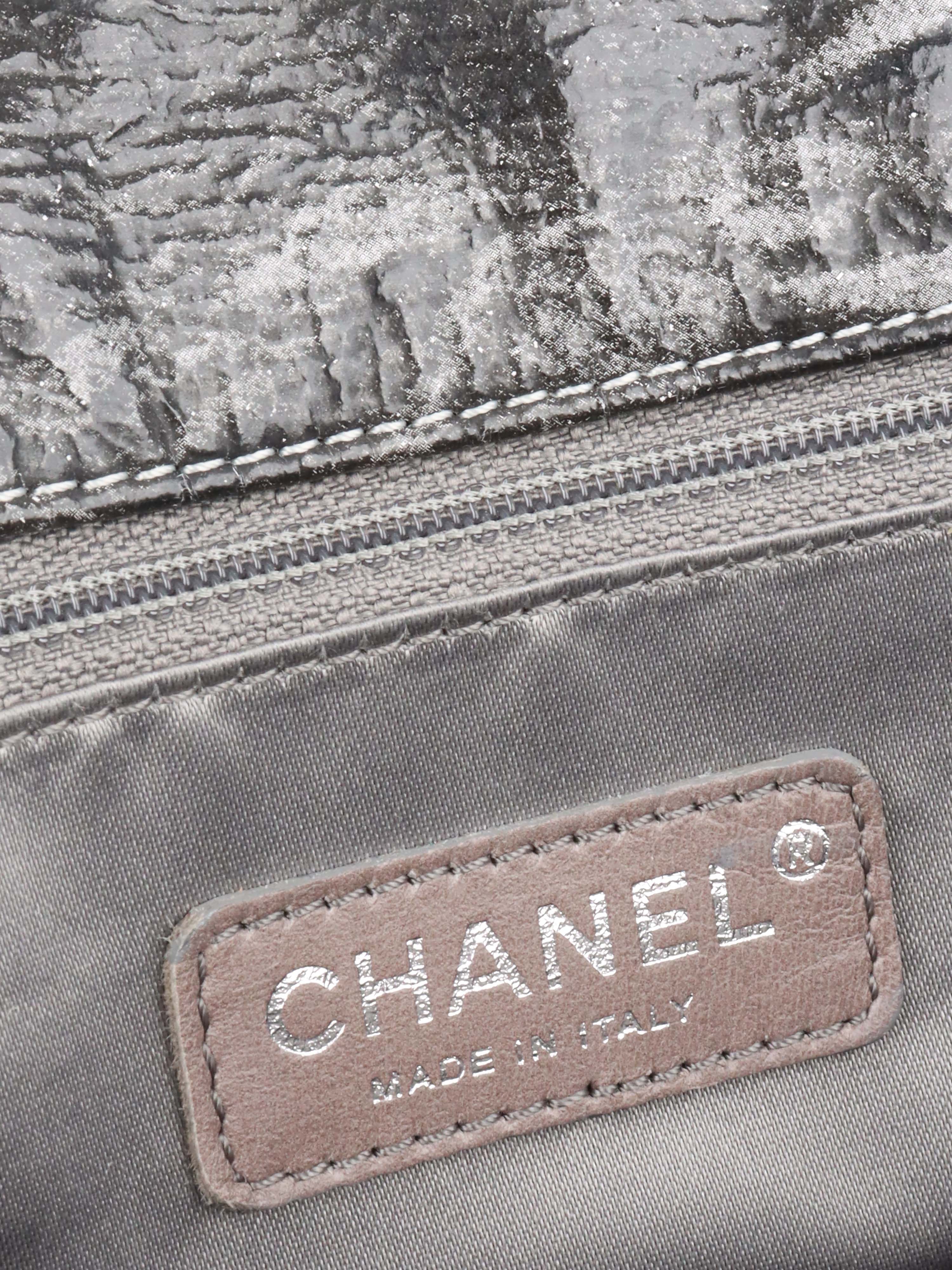 Chanel Melrose Degrade Jumbo Flap Bag SHW
