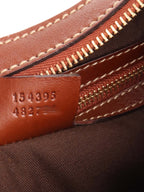 Gucci Cognac Hobo Shoulder Bag.