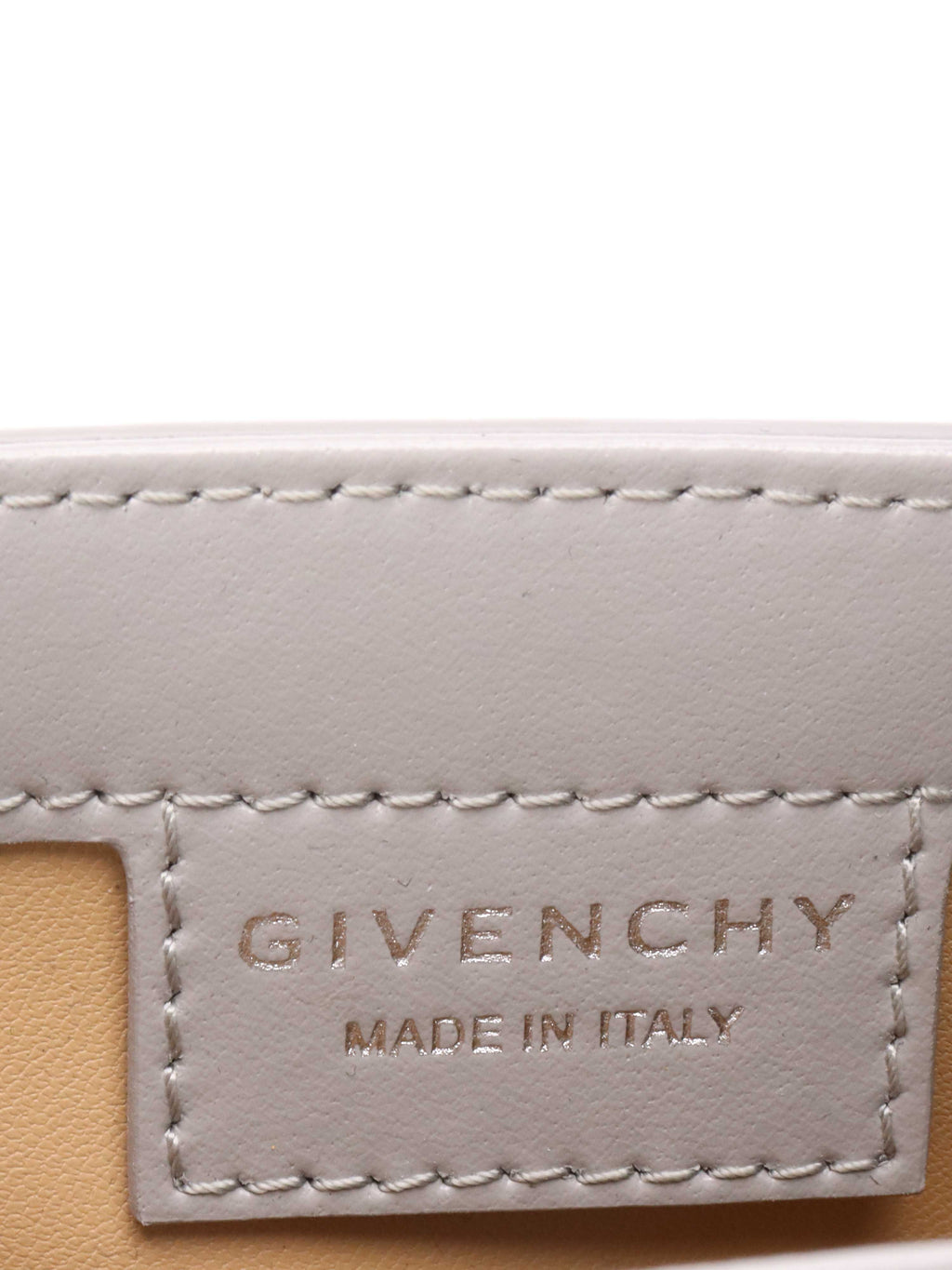 Givenchy Light Grey ‘Cut Out' Shoulder Bag