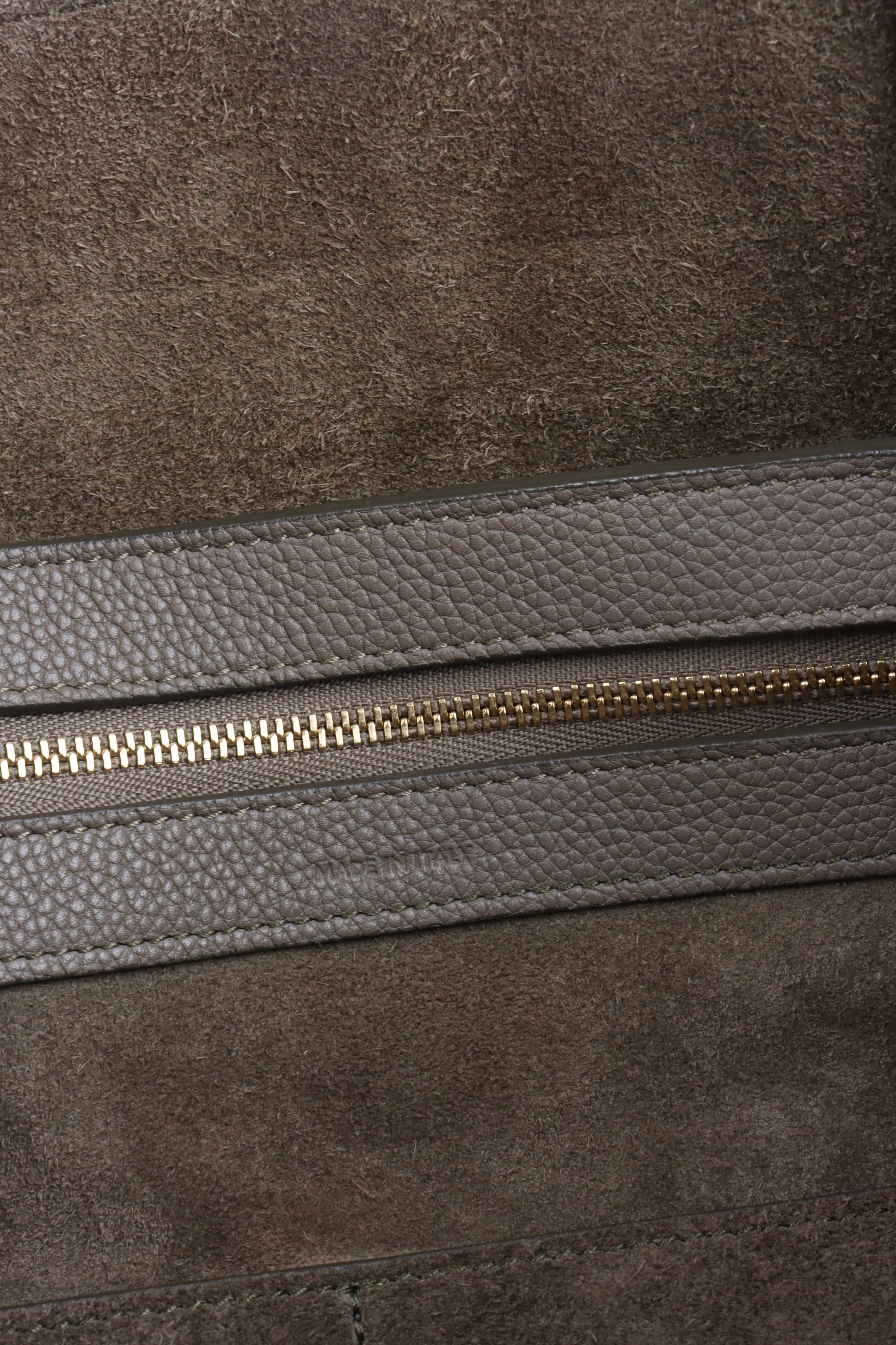 Celine Dark Grey Phantom Tote Bag.