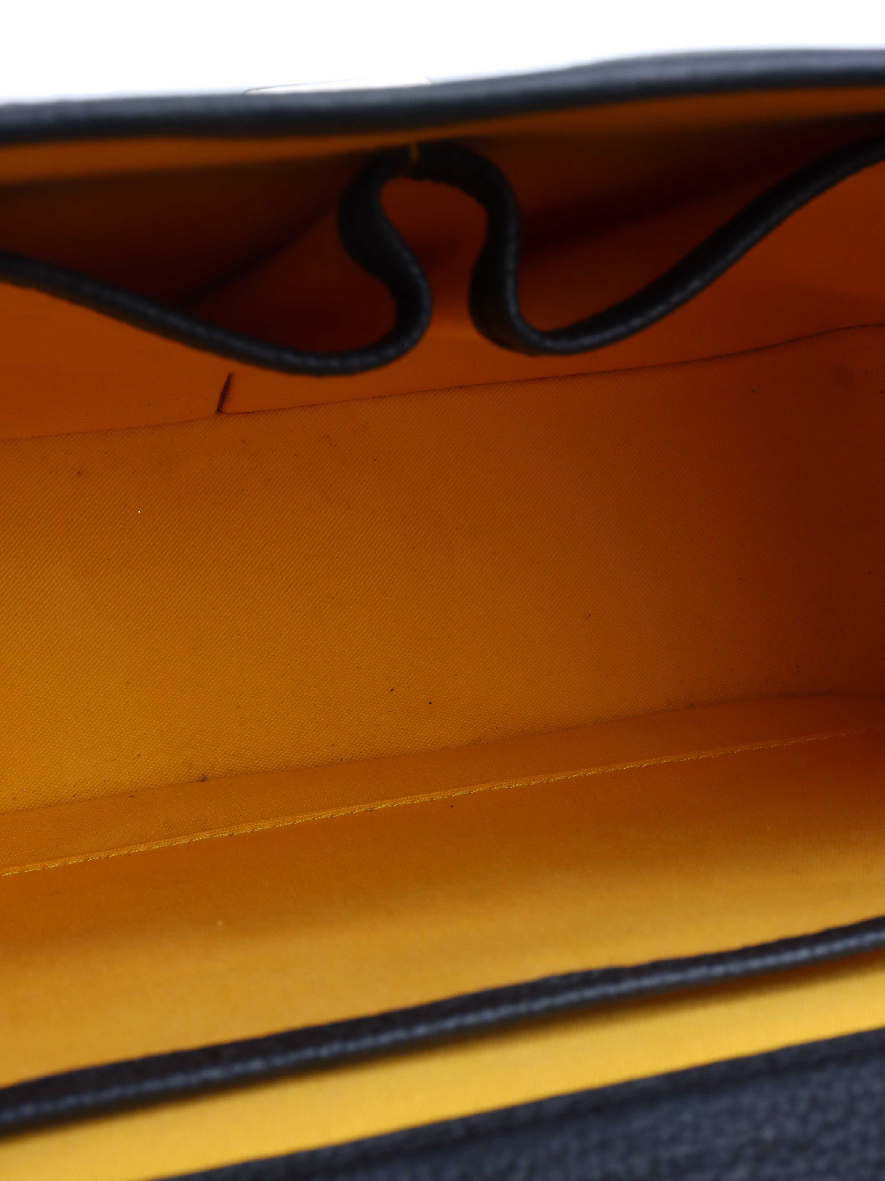 Goyard Black Belvedere MM Bag.