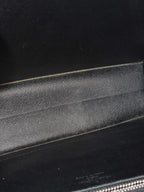 Louis Vuitton Black Vintage Monceau Messenger Bag.