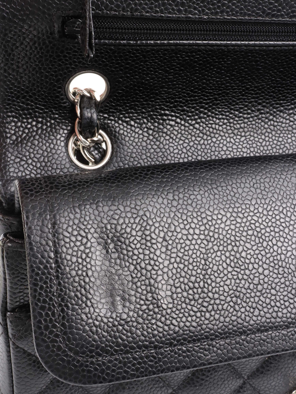 Chanel Medium Black Caviar Classic Flap.