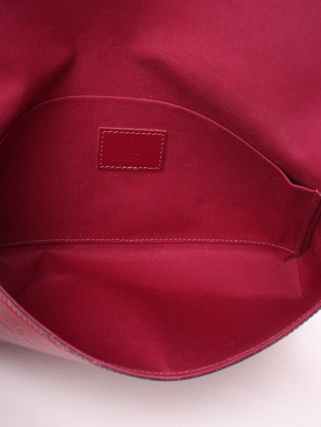 Louis Vuitton Magenta Pink Vernis Pochette Felicie