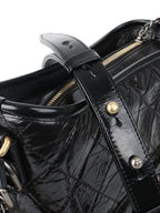 Chanel Black Small Gabrielle GHW.