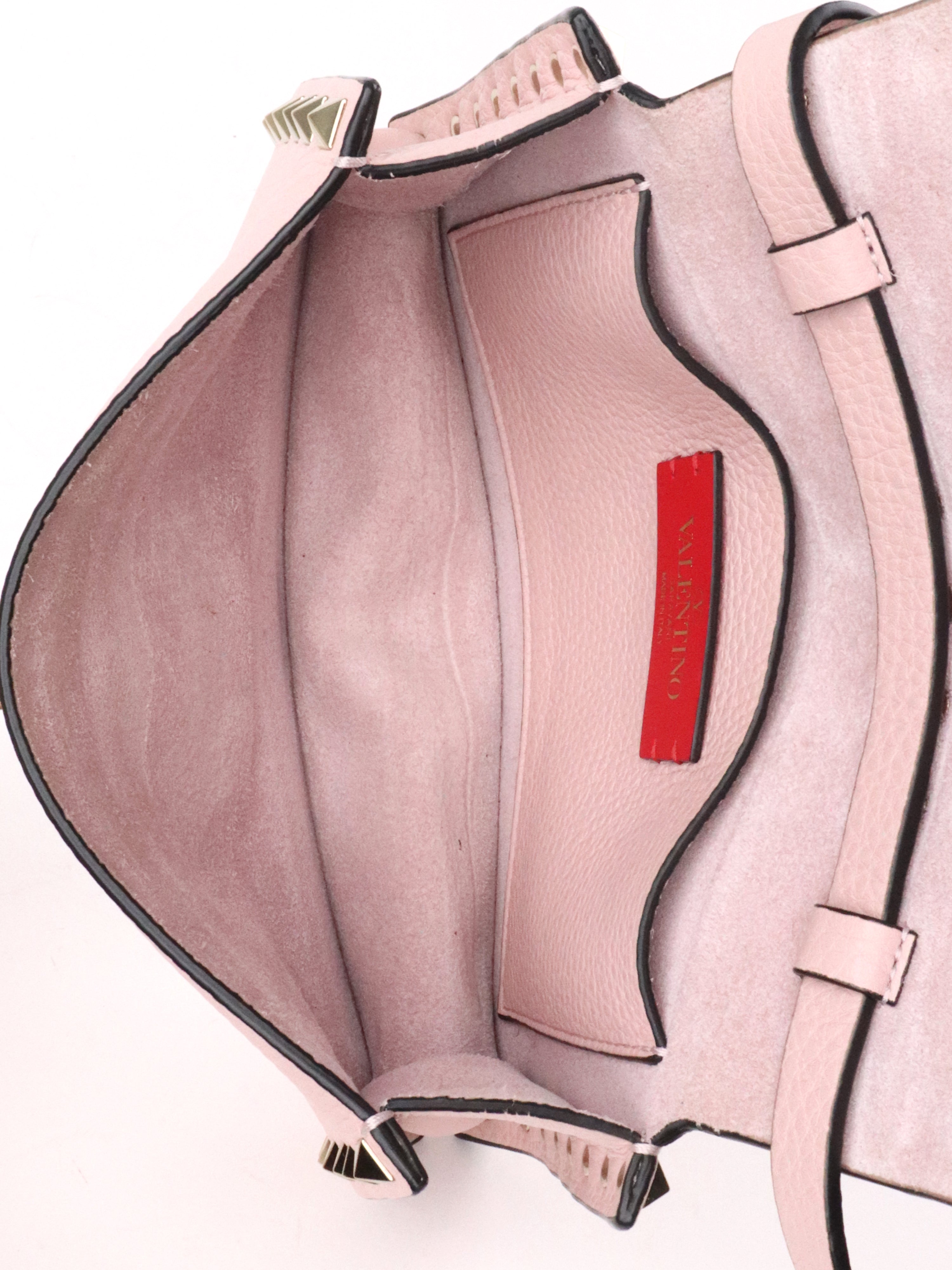 Valentino Rose Quartz Rockstuds Crossbody Bag