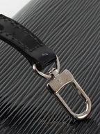 Louis Vuitton Black Patent Epi Clutch with Shoulder Strap.
