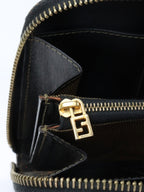 Fendi Vintage Zucca Canvas Top Handle Wallet Bag