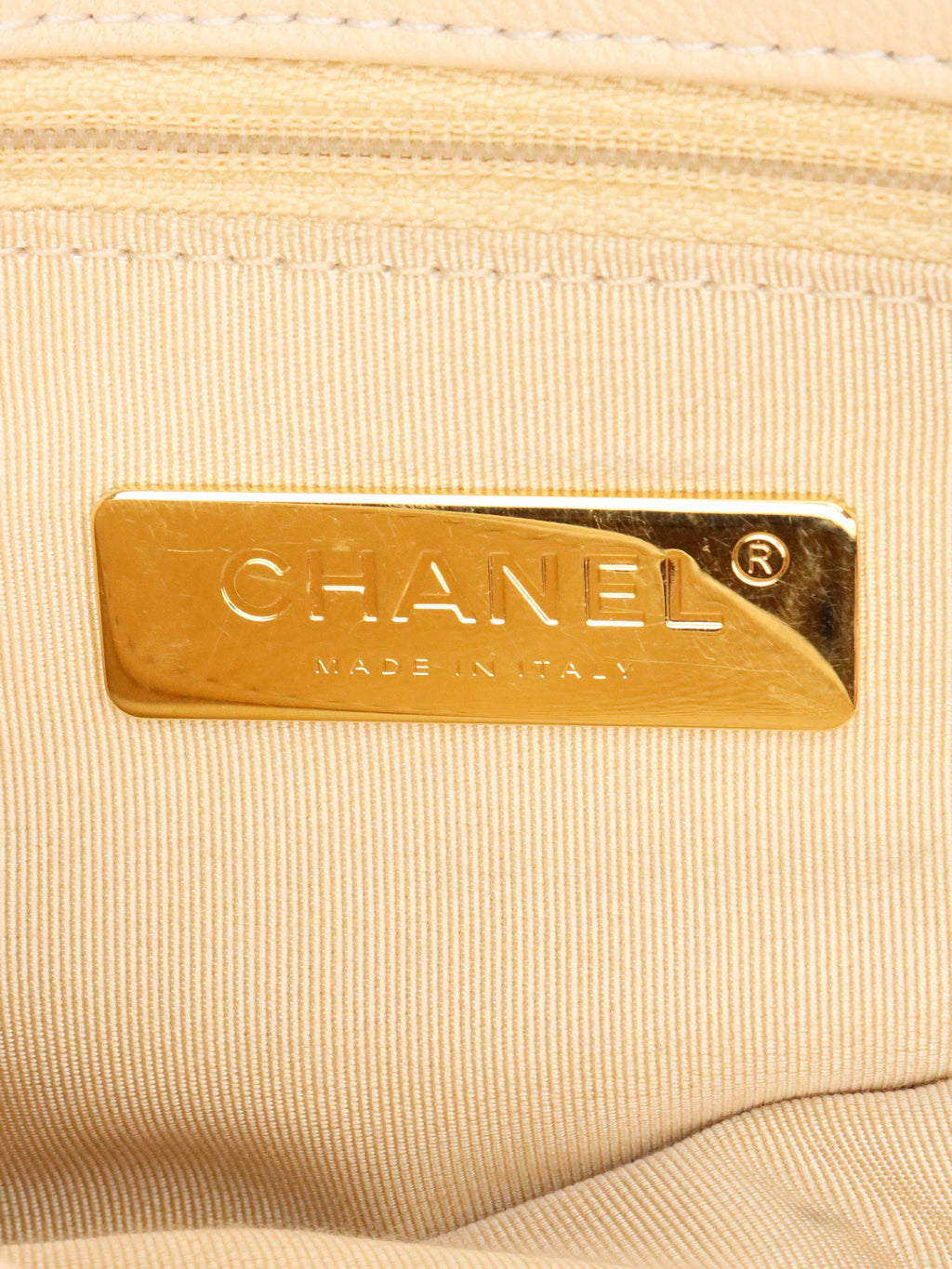 Chanel Small Sand Beige C19 Bag