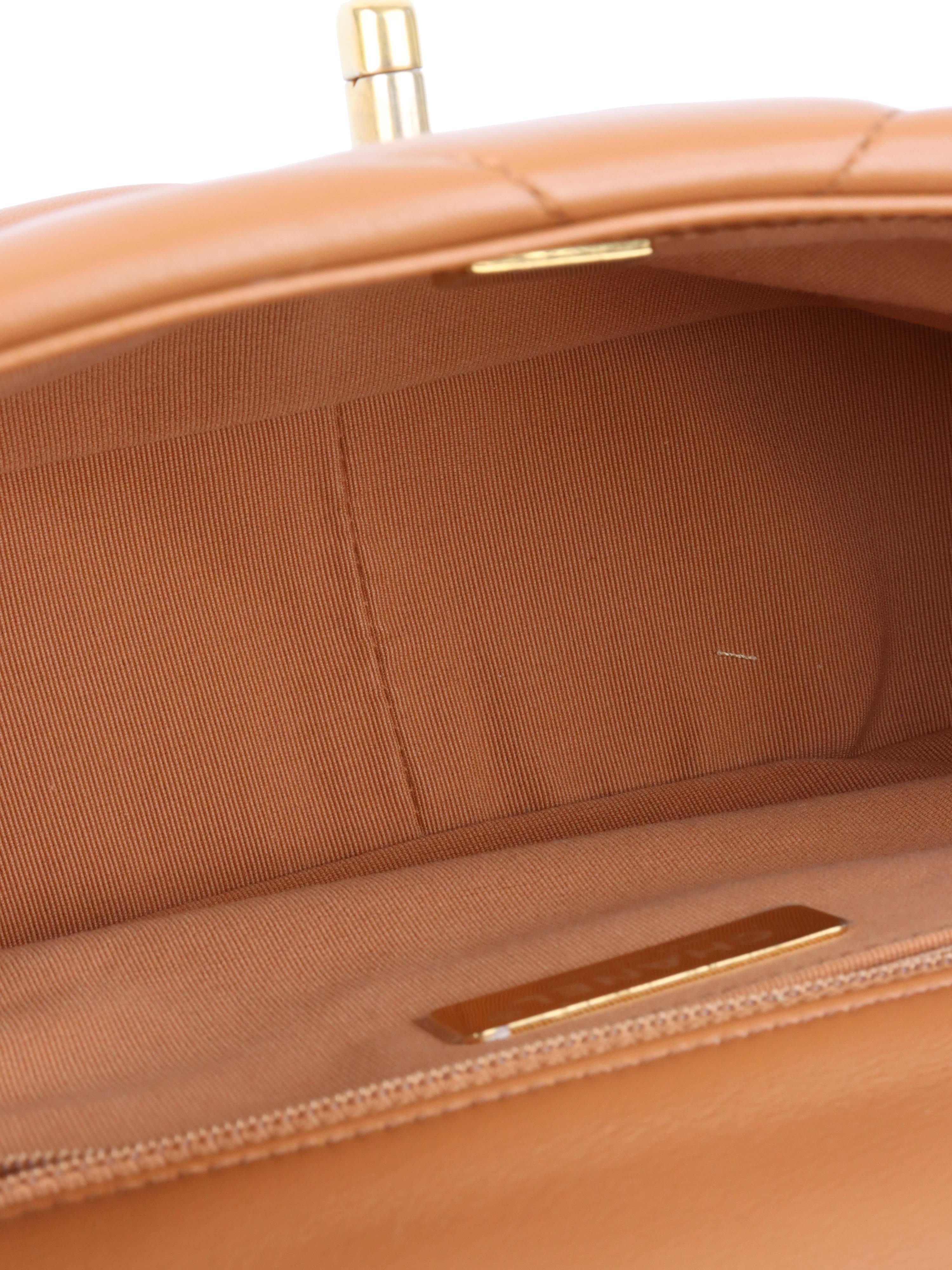 Chanel Caramel Small 19 Bag GHW