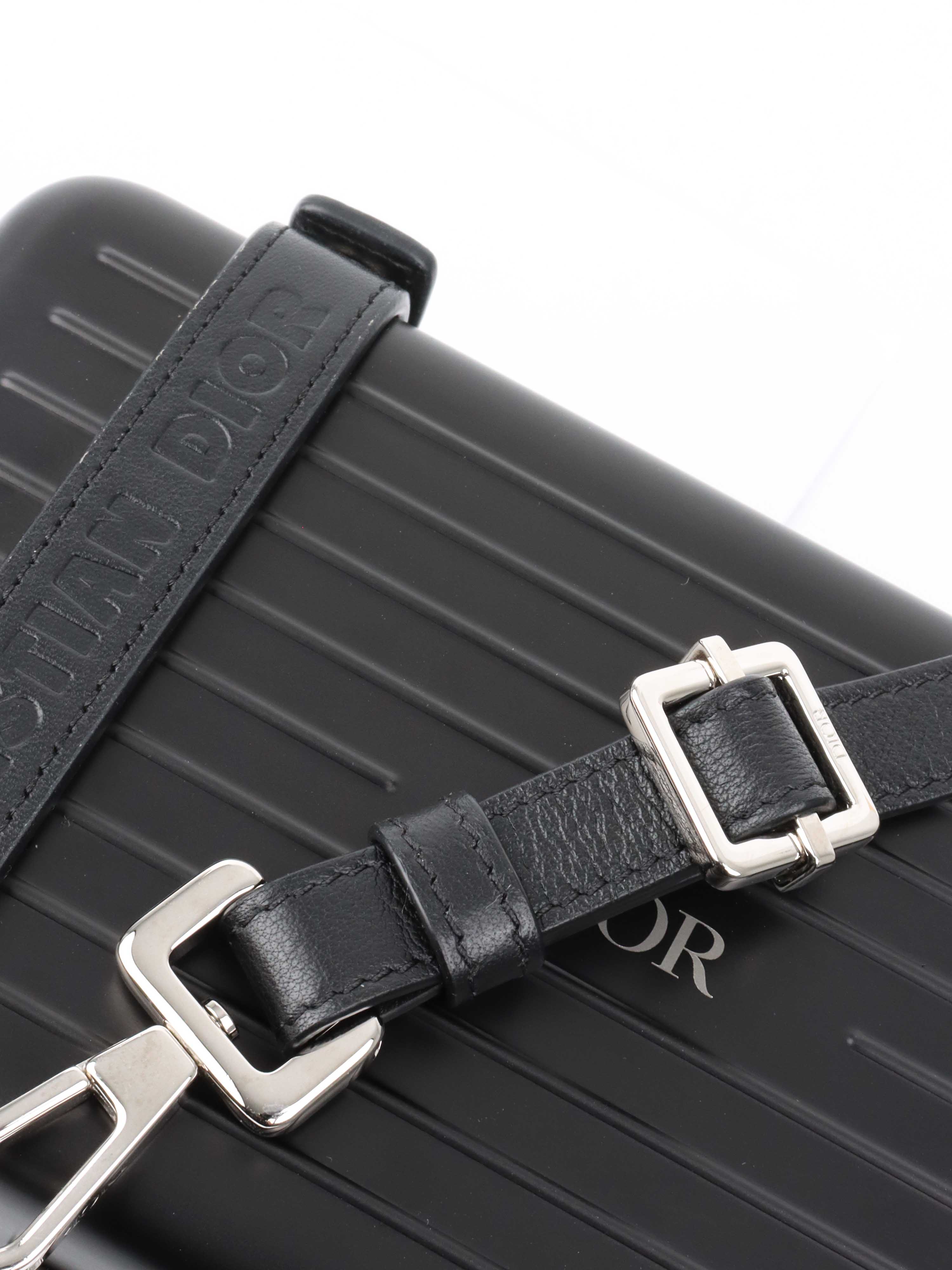 Dior x Rimowa Black Personal Clutch Case.