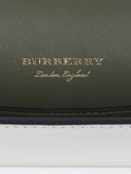 Burberry White Satchel Bag.