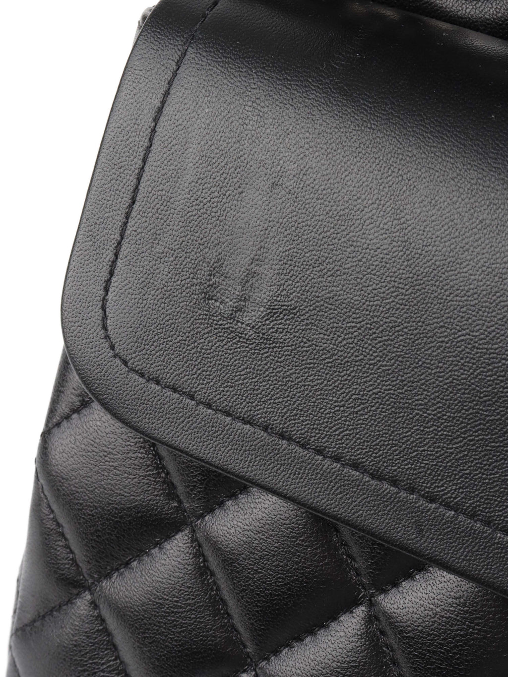 Chanel Black Medium Lambskin Classic Flap SHW.