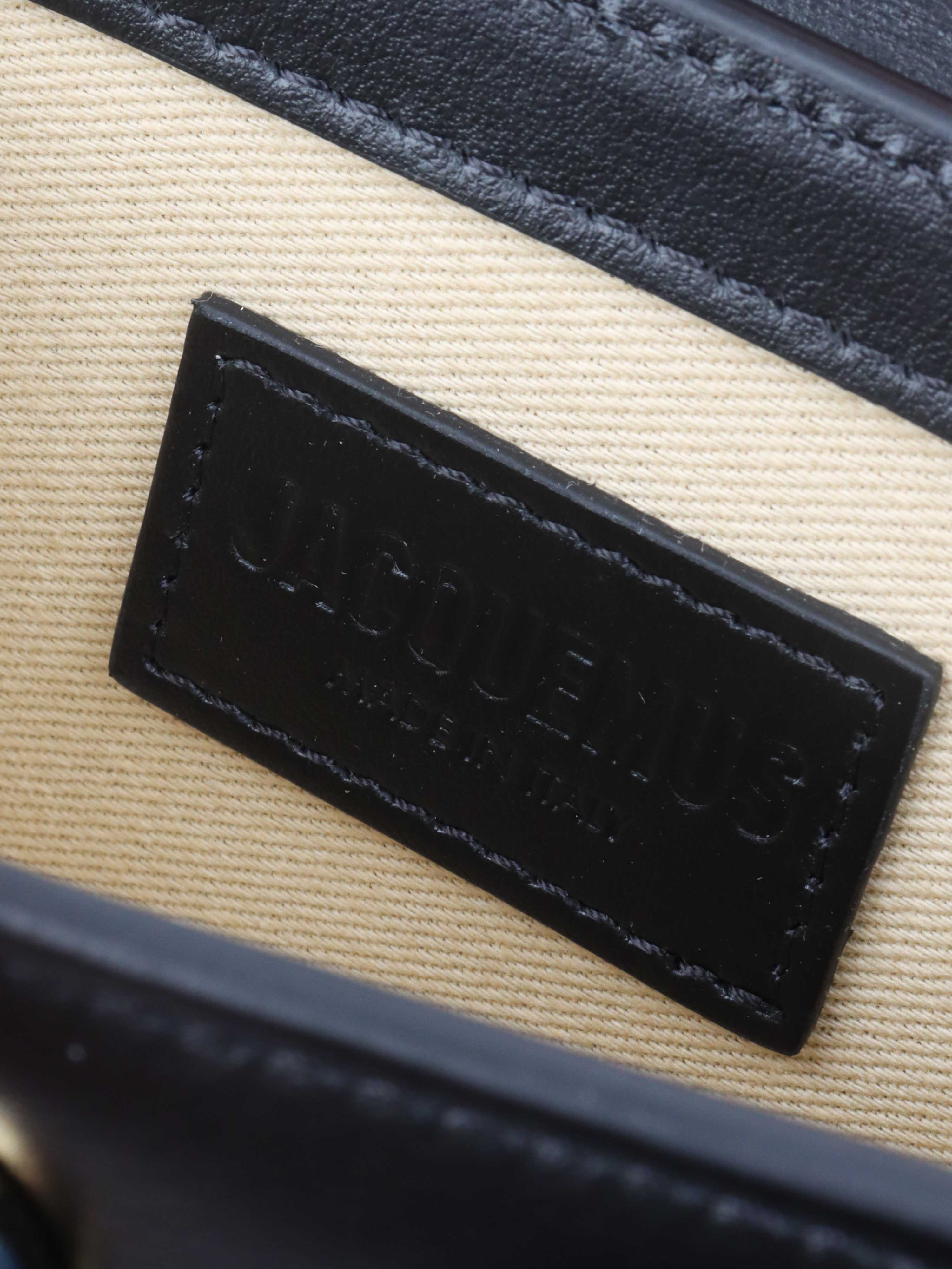 Jacquemus Black Le Chiquito Mini Bag.