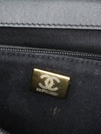 Chanel Black Caviar Boy Wallet On Chain GHW