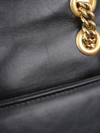 Gucci Black Small Marmont Shoulder Bag.