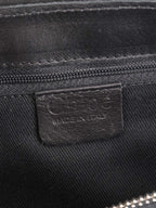 Chloe Black Python Shoulder Bag