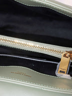 Saint Laurent Light Sage Small Loulou Bag.