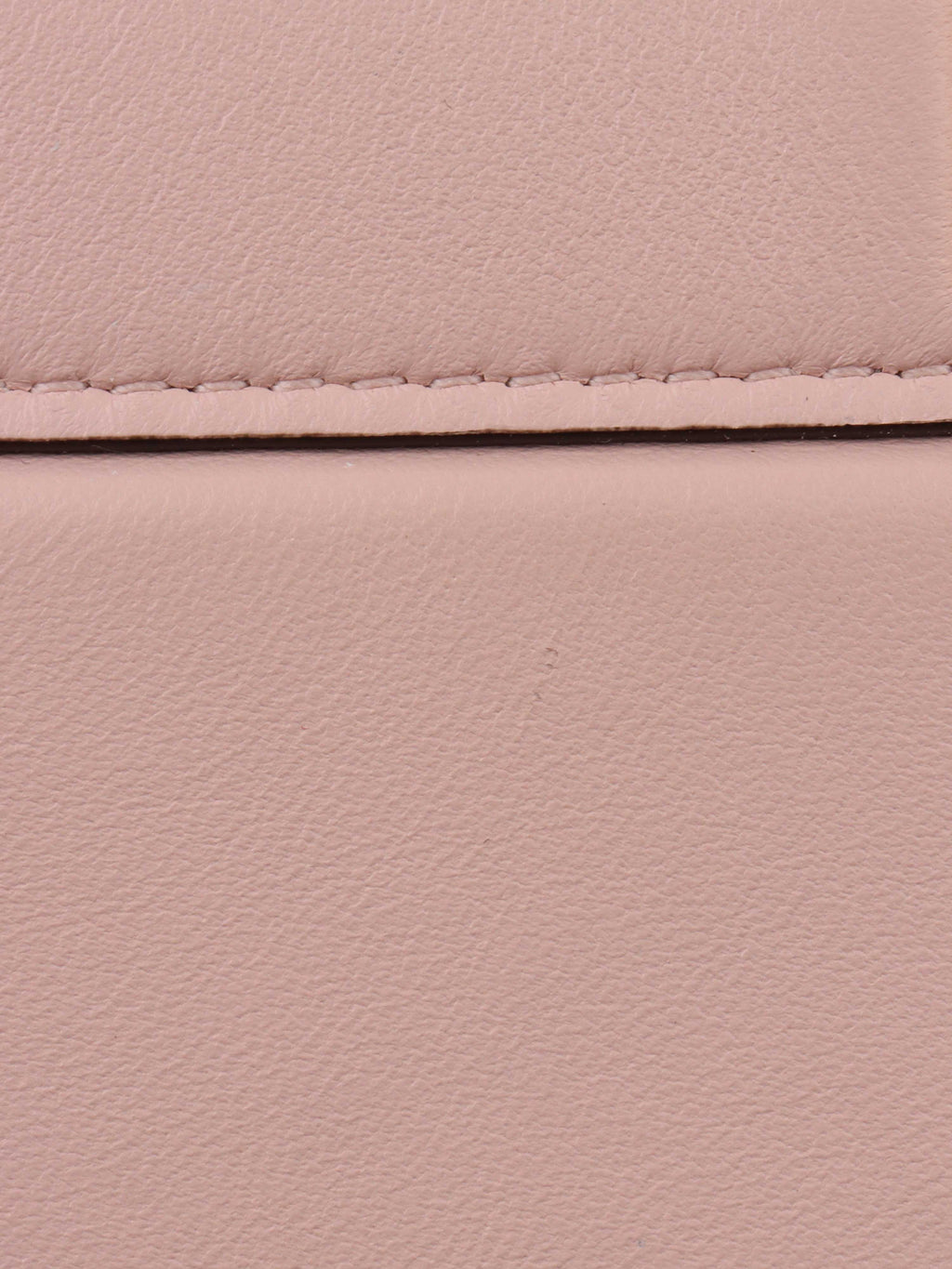 Fendi Peekaboo ISeeU Petite Pale Pink Padded Nappa Leather Bag.