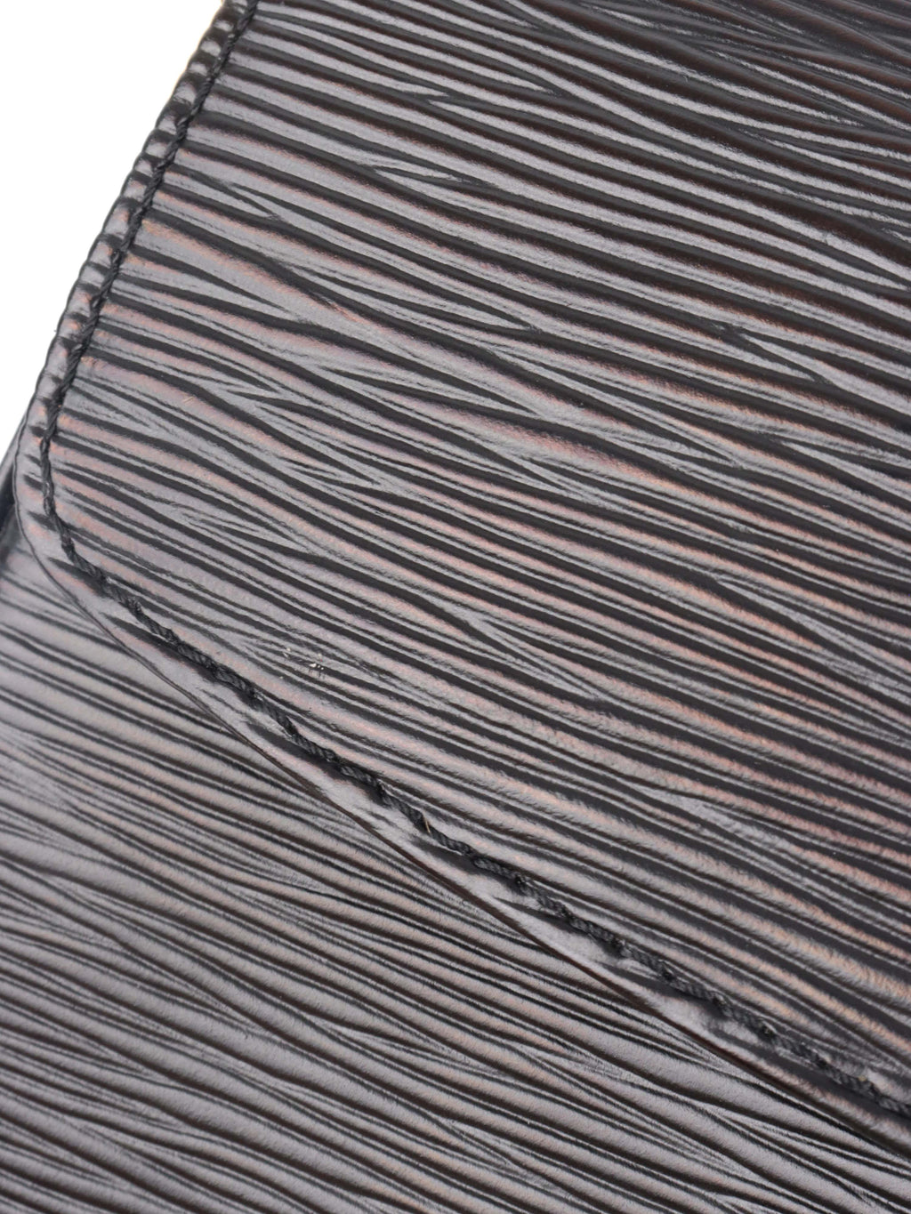 Louis Vuitton Black Bucci Epi Leather Shoulder Bag.