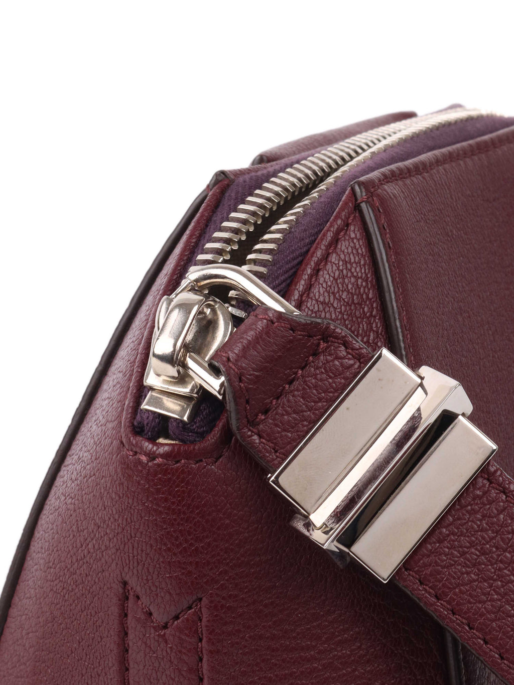 Givenchy Burgundy Antigona Beauty Clutch.