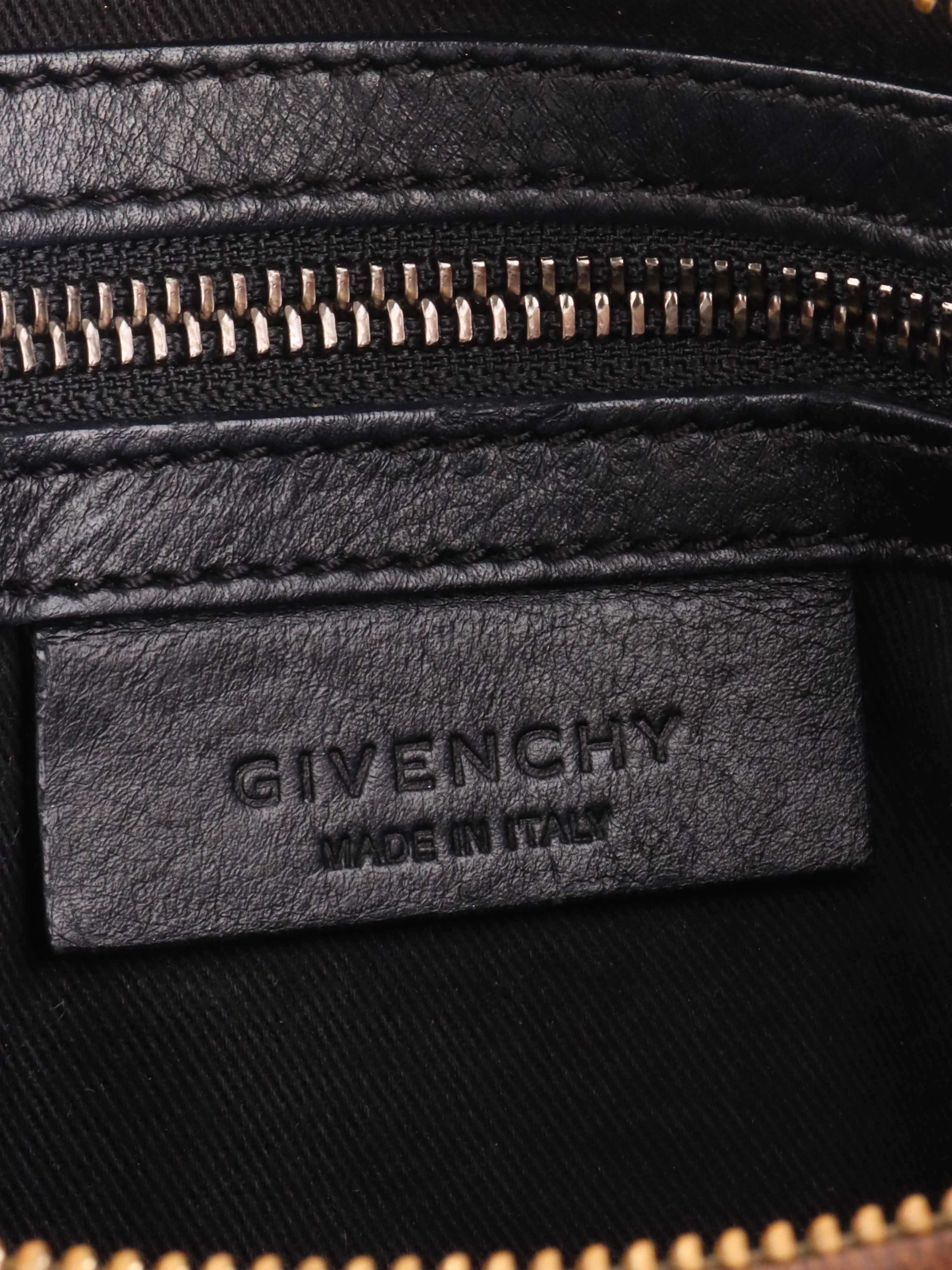 Givenchy Small Brown Pandora Bag.