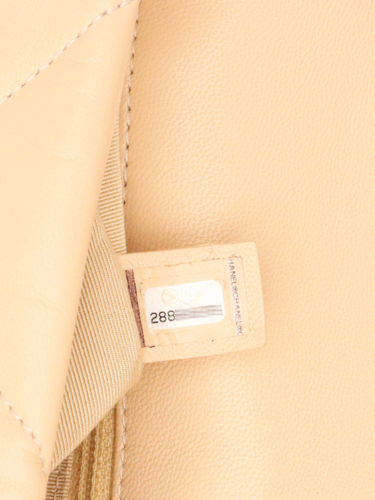 Chanel Small Sand Beige C19 Bag