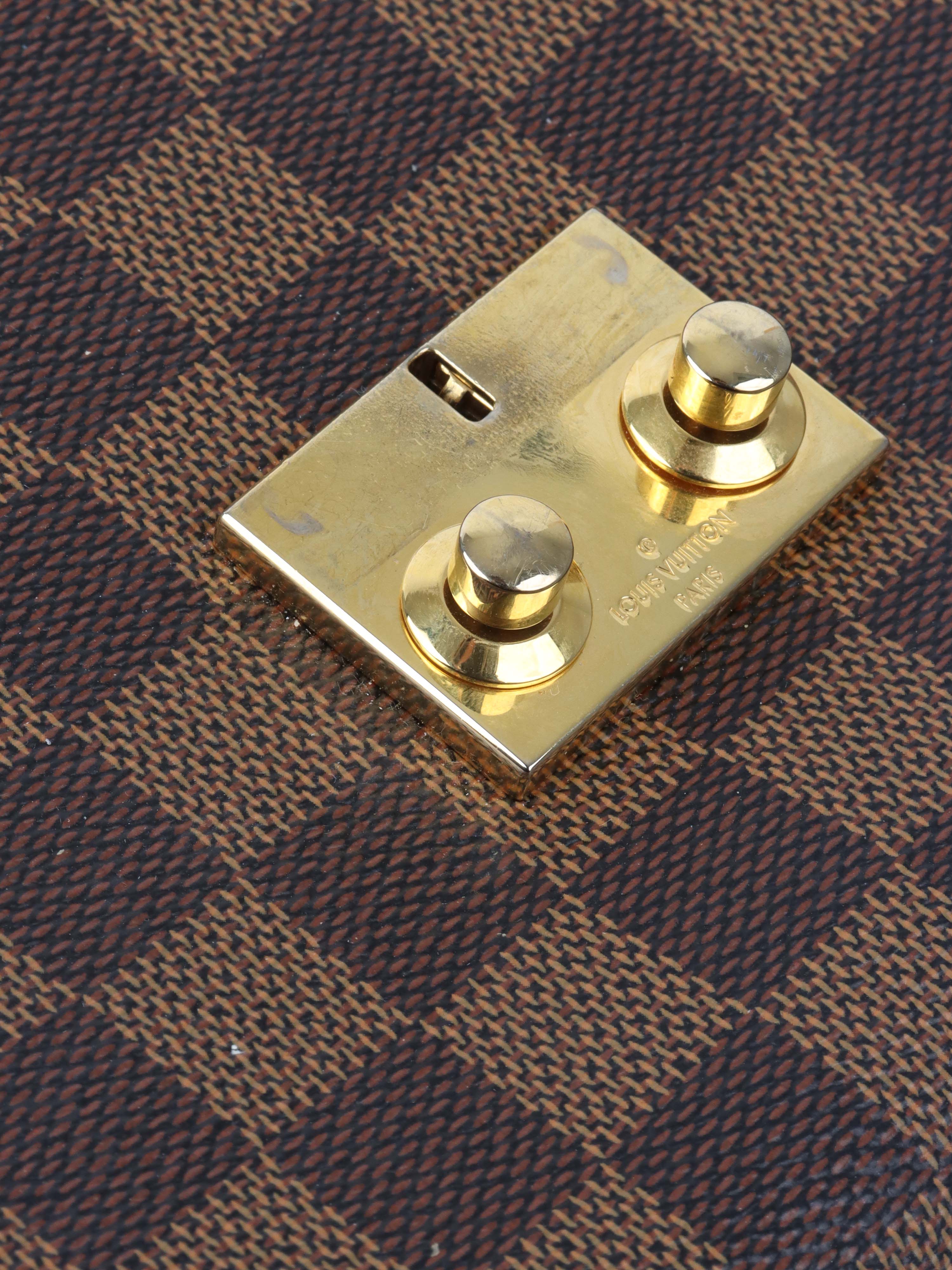 Louis vuitton Damier Ebene Croisette Bag.