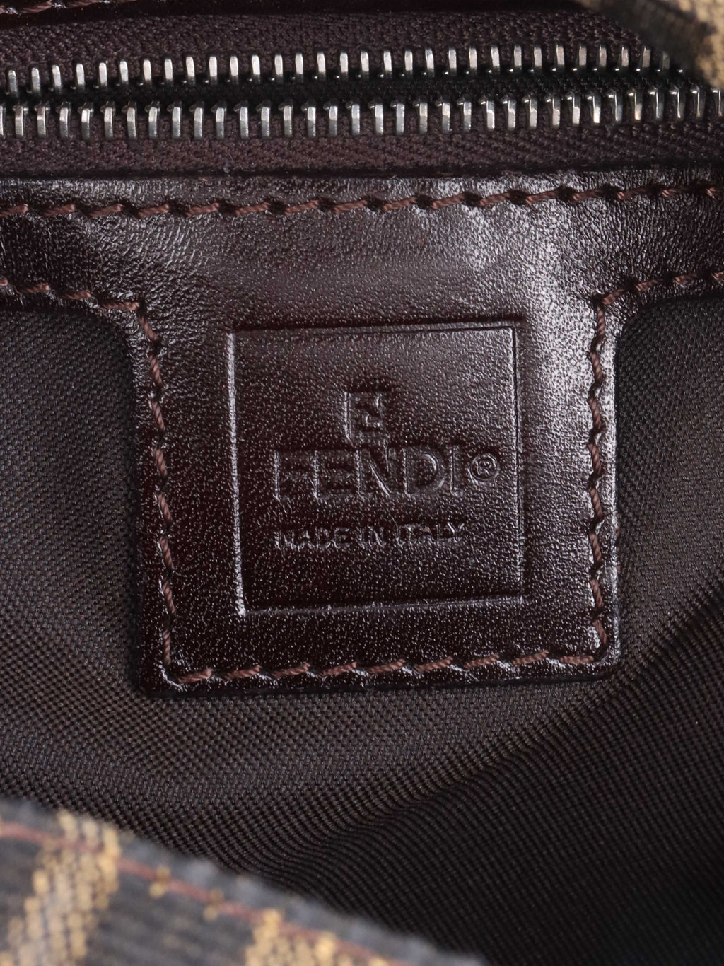 Fendi Zucca Mamma Baguette.