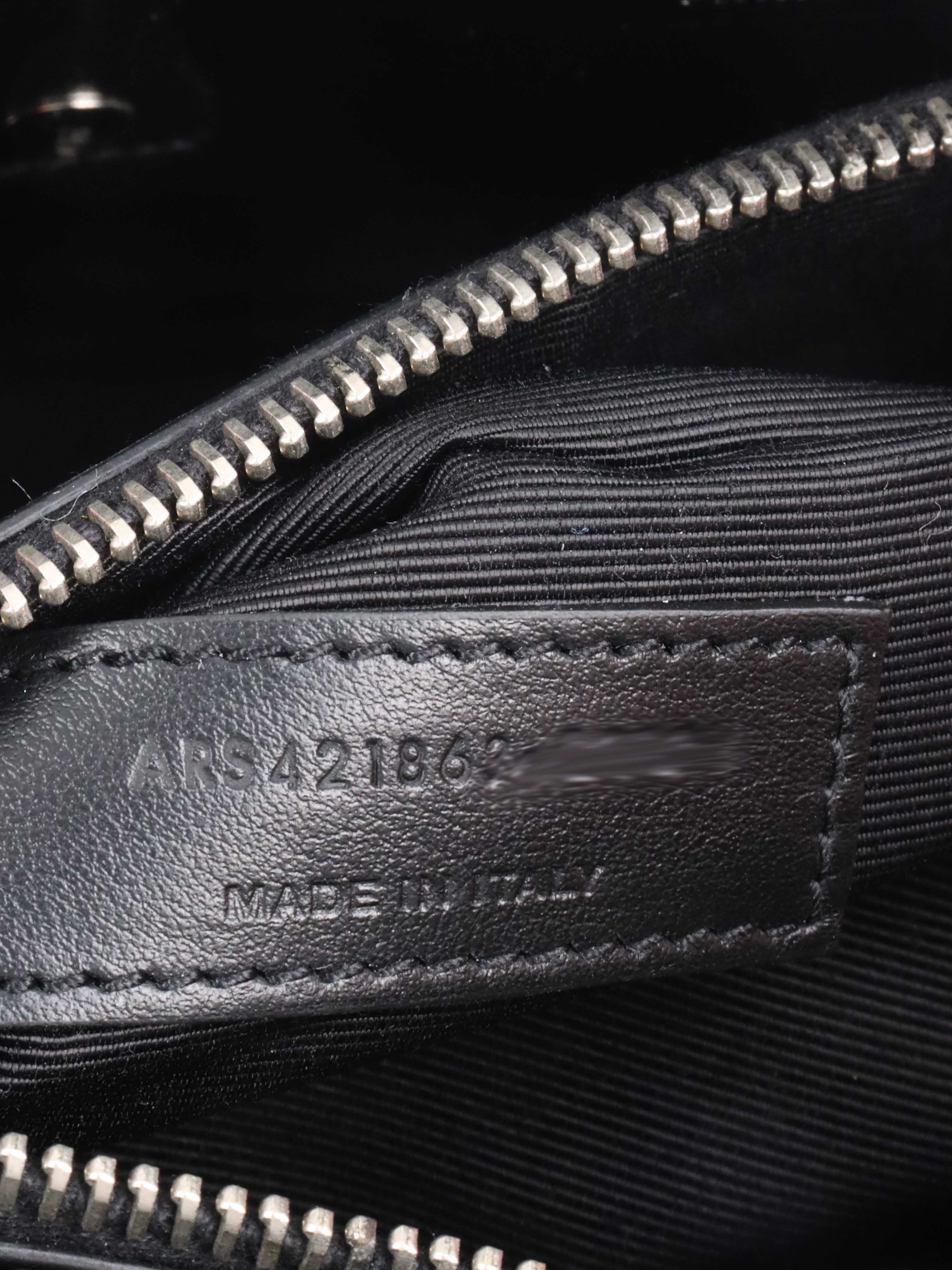Saint Laurent Black Nano Sac De Jour.