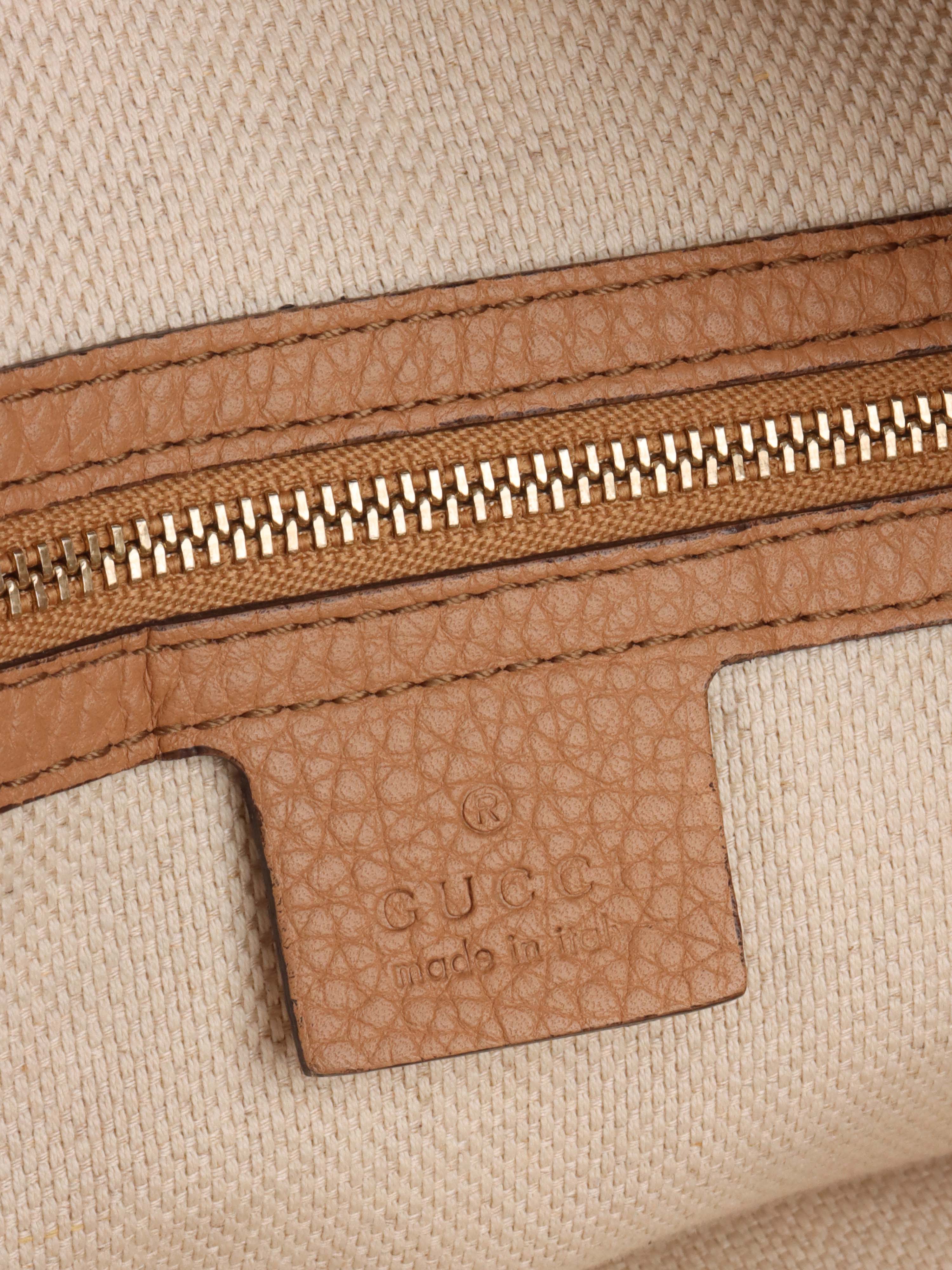 Gucci Beige Soho Hobo Bag