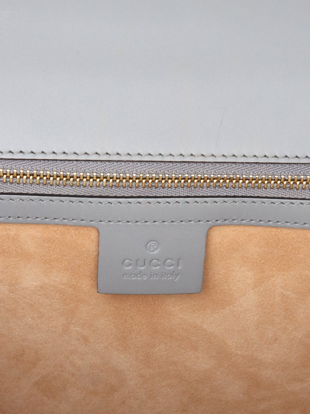 Gucci Medium Grey Floral Sequin Sylvie Top Handle Bag
