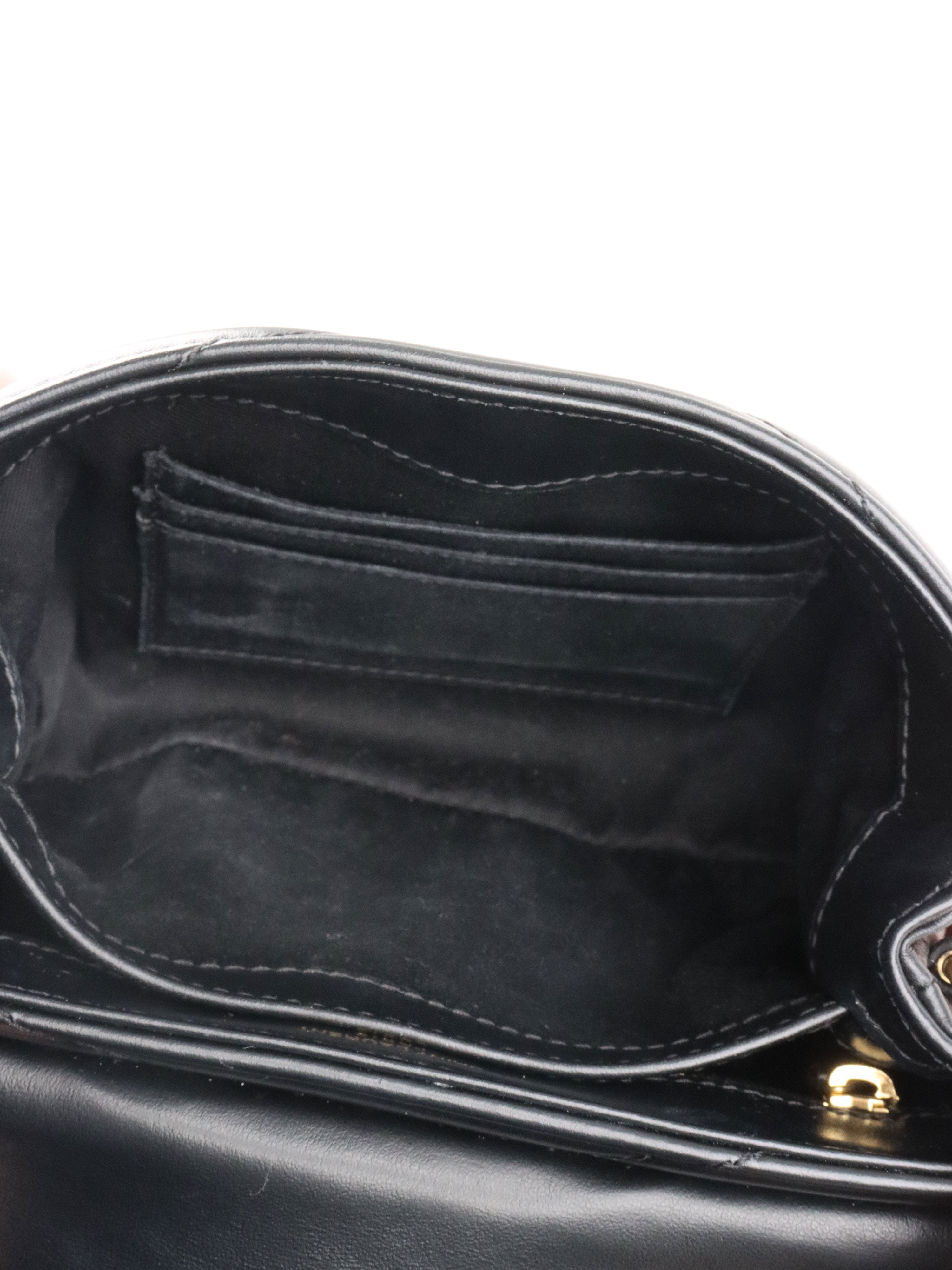 Saint Laurent Black LouLou Toy Bag
