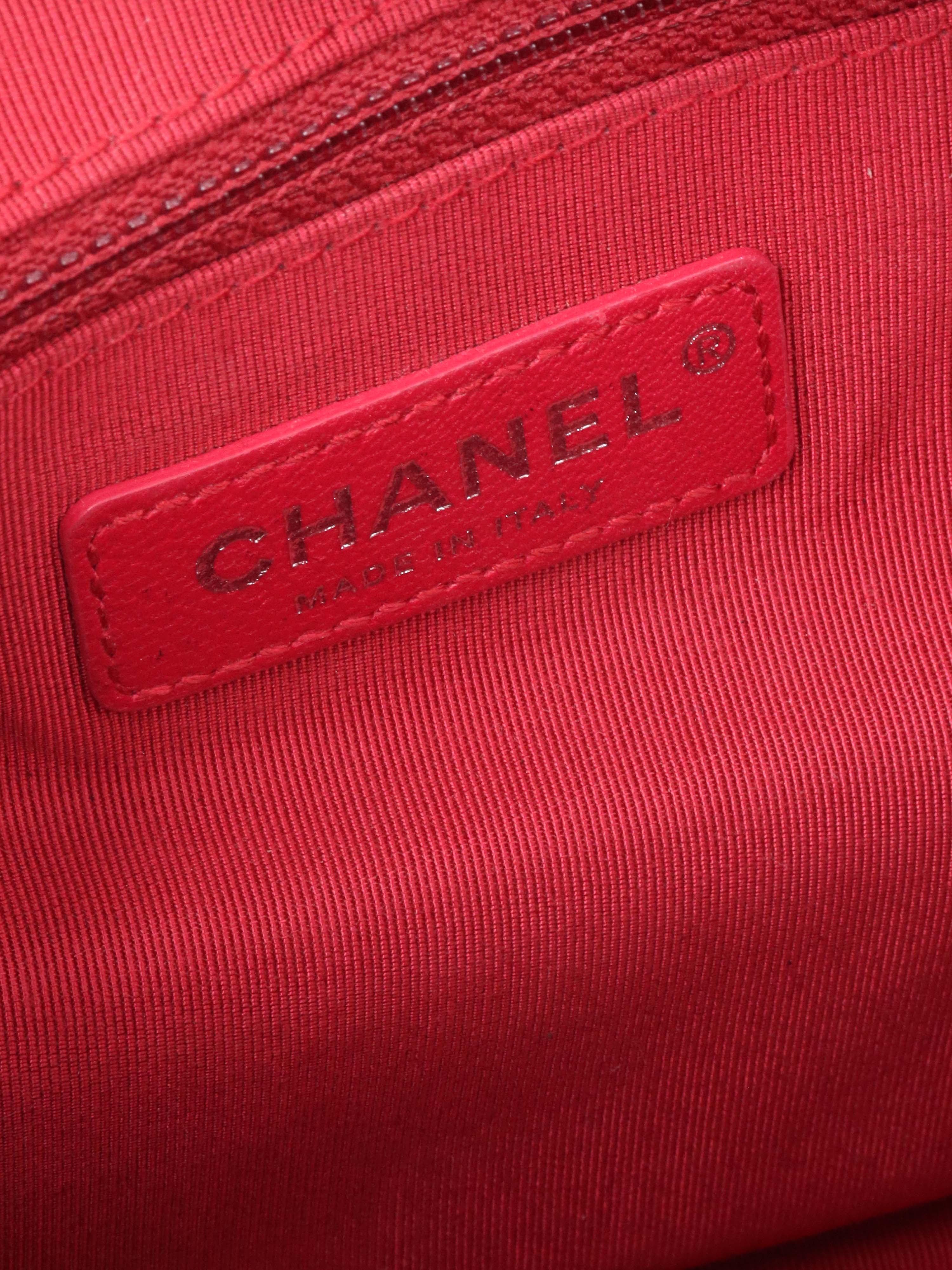 Chanel Large Gabrielle Black and Beige Shoulder Bag.