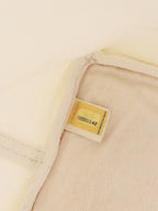 Chanel Limited Edition White Canvas Karl Lagerfeld Mobile Art Tote