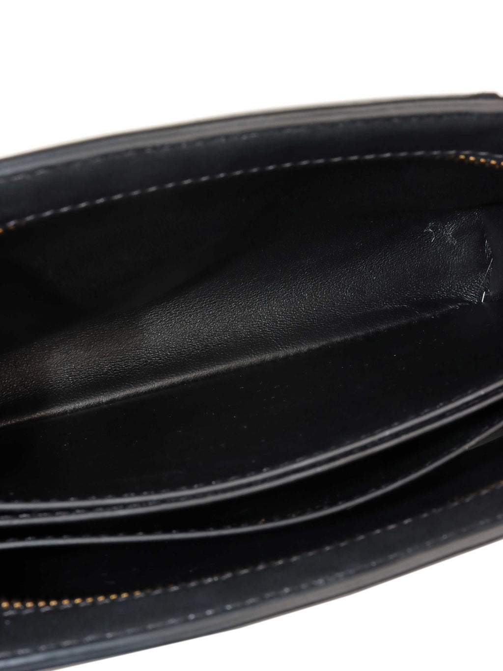 Versace Black Virtus Chain Shoulder Bag.