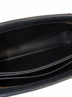 Versace Black Virtus Chain Shoulder Bag.