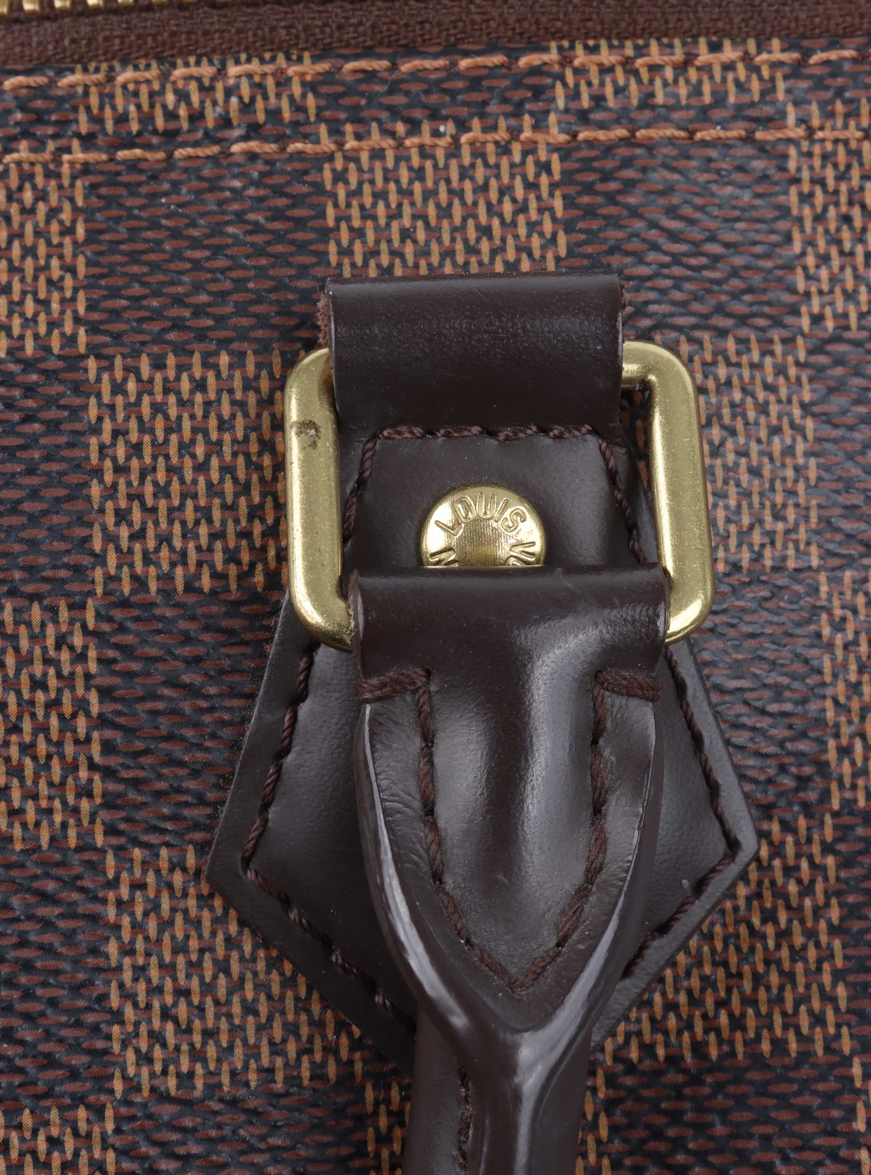 Louis Vuitton Damier Ebene Speedy 25 Bandouliere.