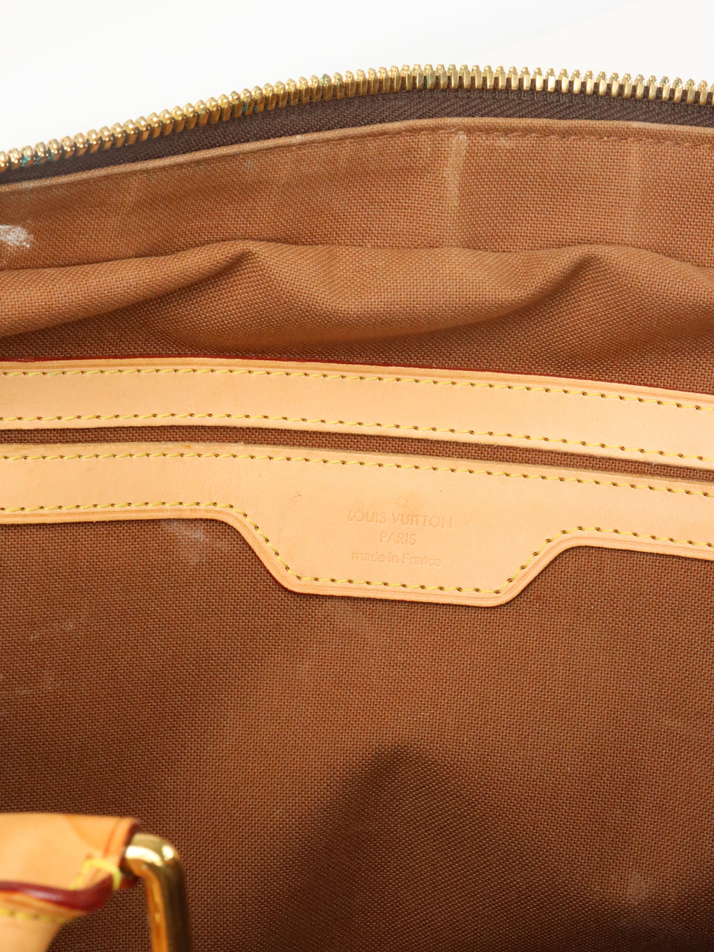 Louis Vuitton Vintage Monogram Carryall Duffle Bag