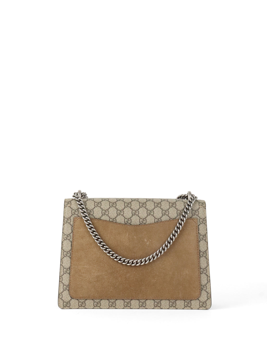 Gucci Ebony Medium GG Supreme Dionysus Shoulder Bag