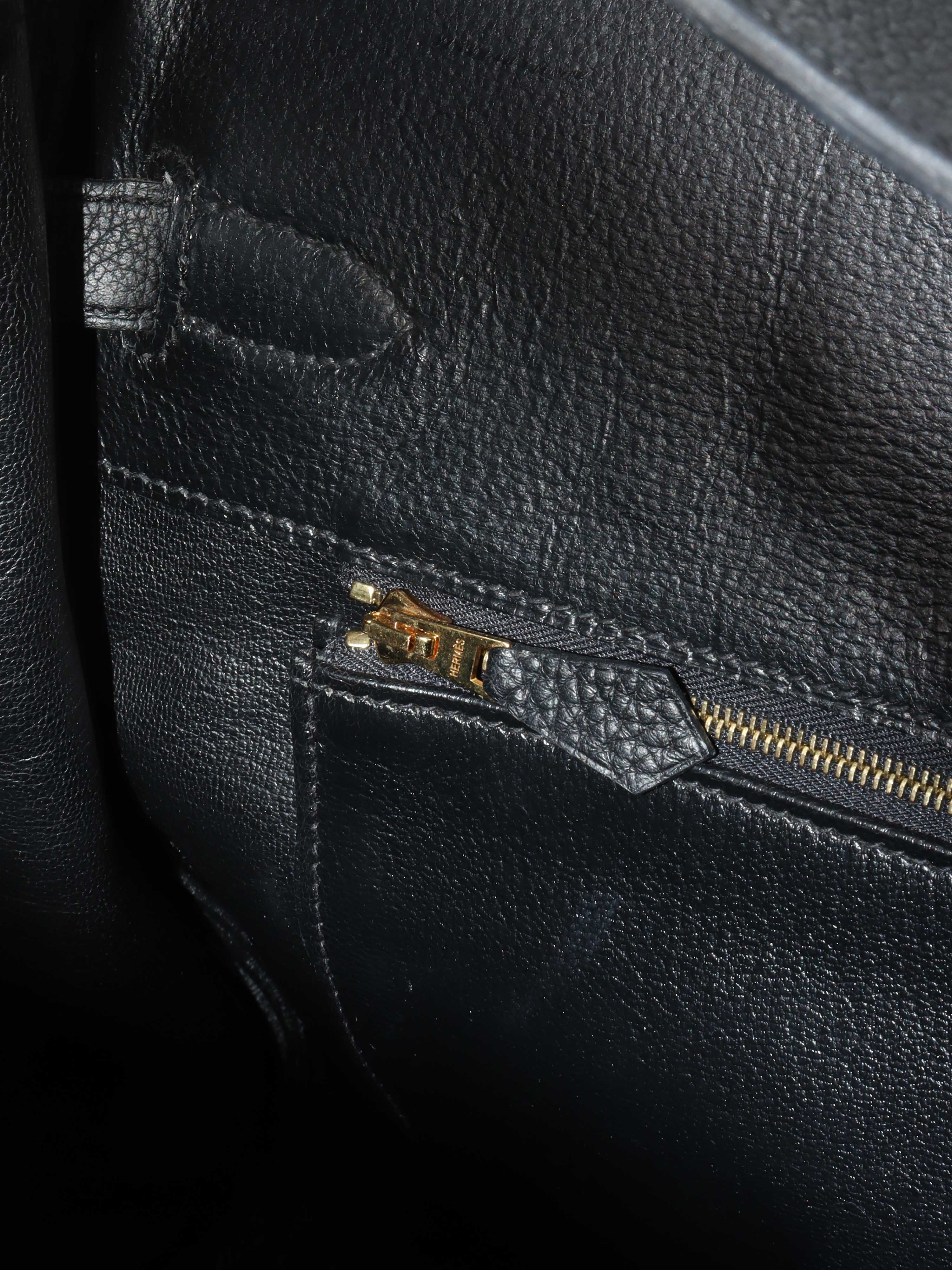 Hermes Noir Birkin 35 GHW 2011.