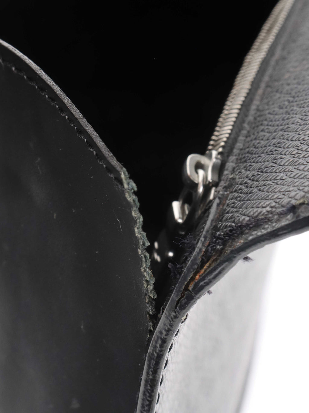 Louis Vuitton Black Vintage Monceau Messenger Bag.