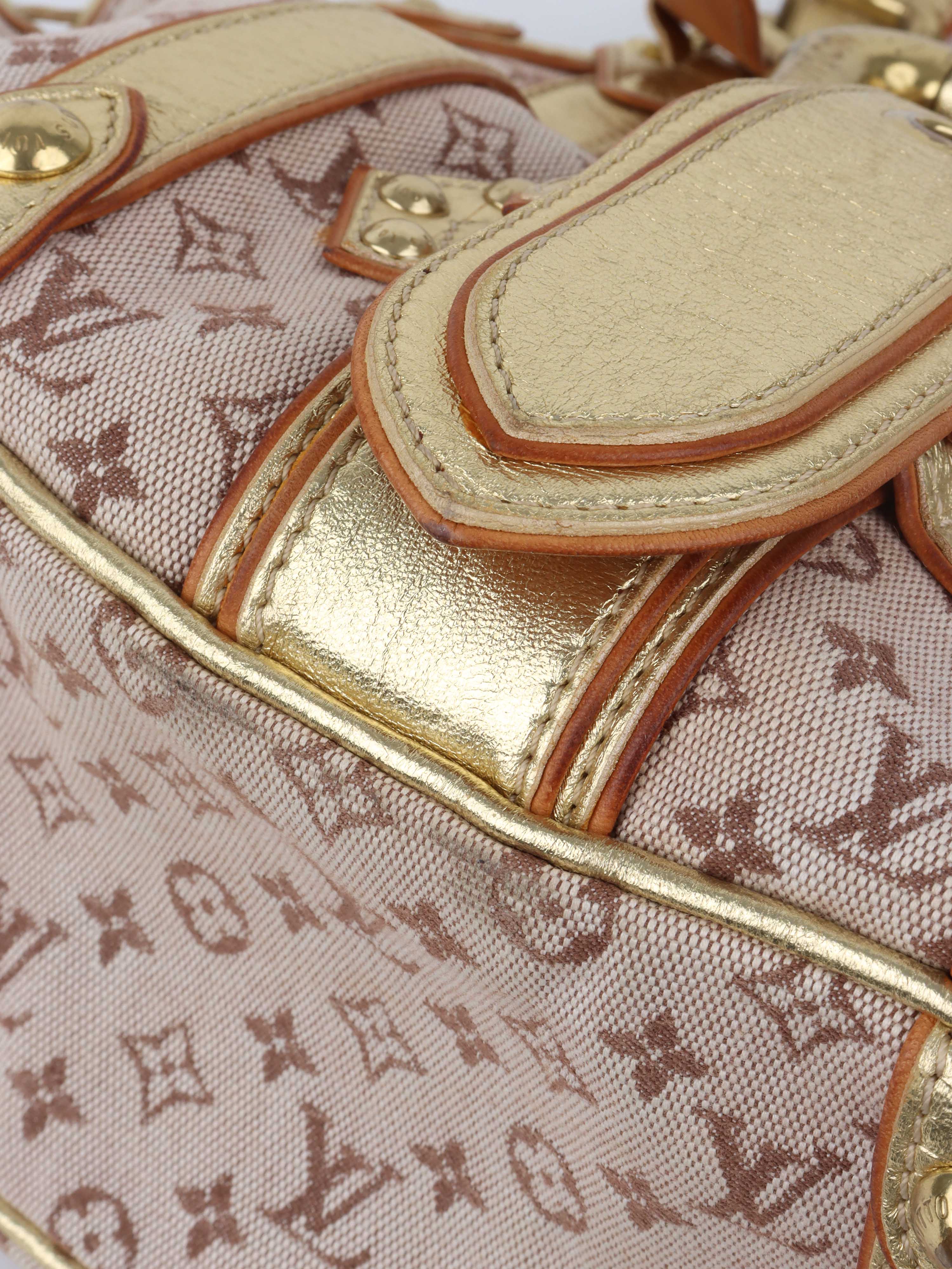 Louis Vuitton Vintage Gold Theda Bag