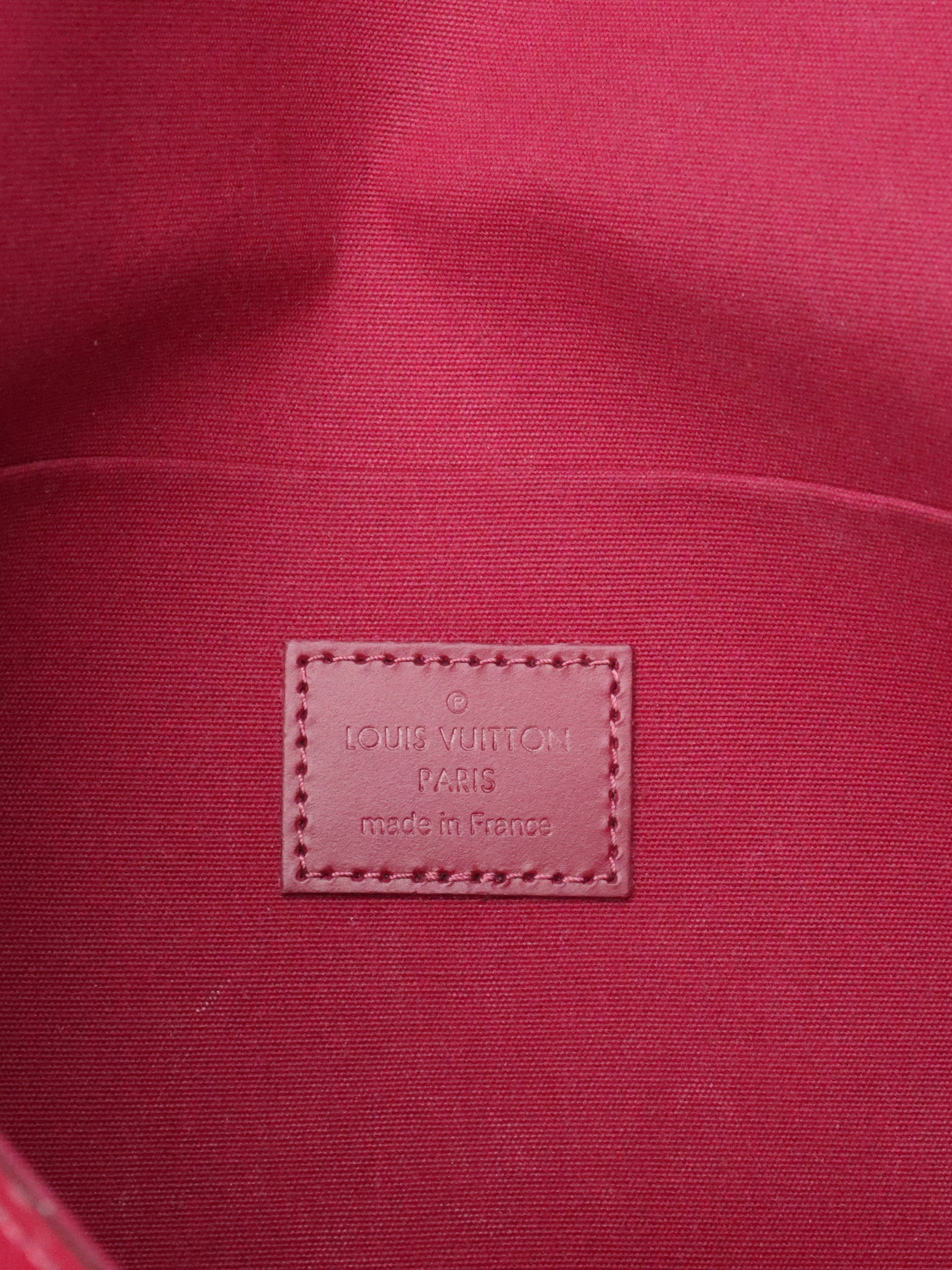 Louis Vuitton Magenta Pink Vernis Pochette Felicie