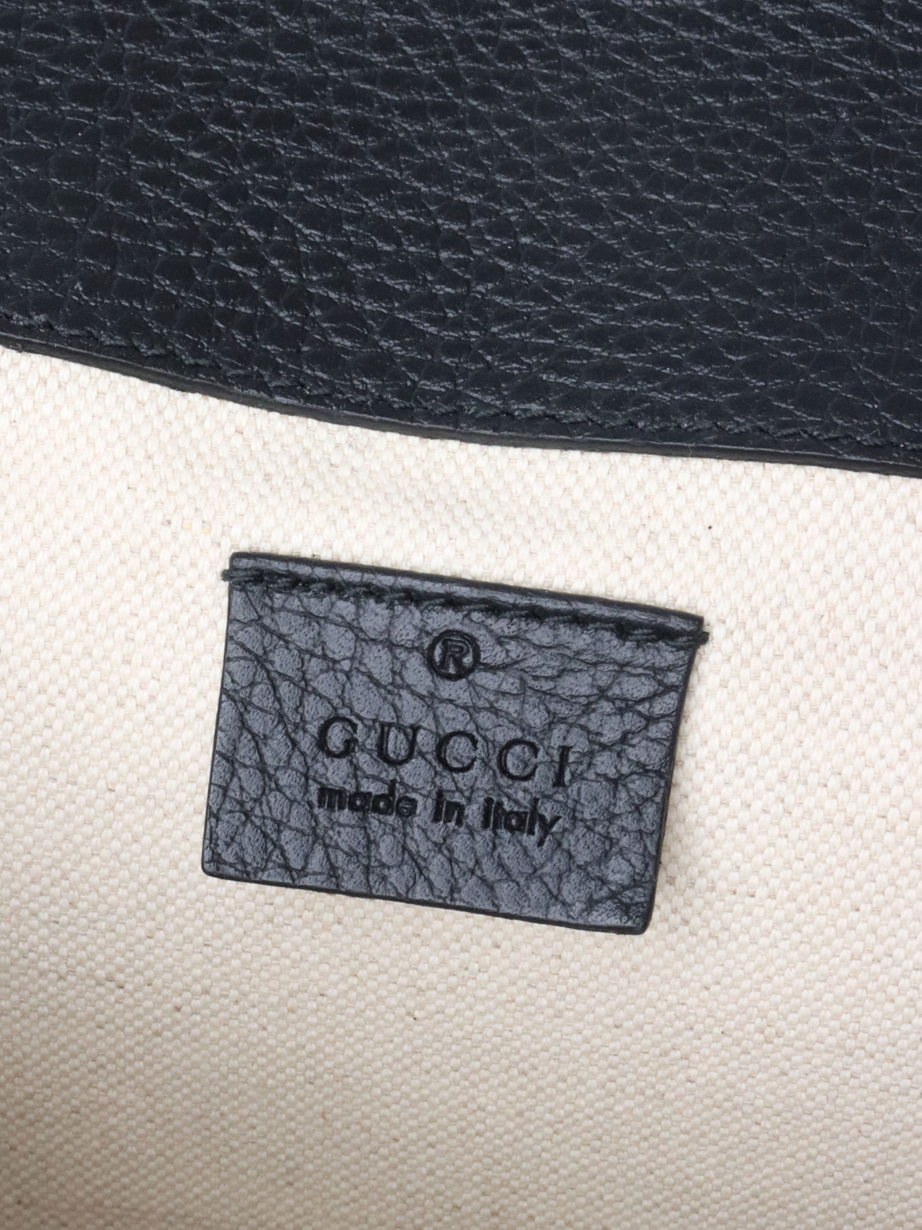 Gucci Small Black Dionysus Bag.