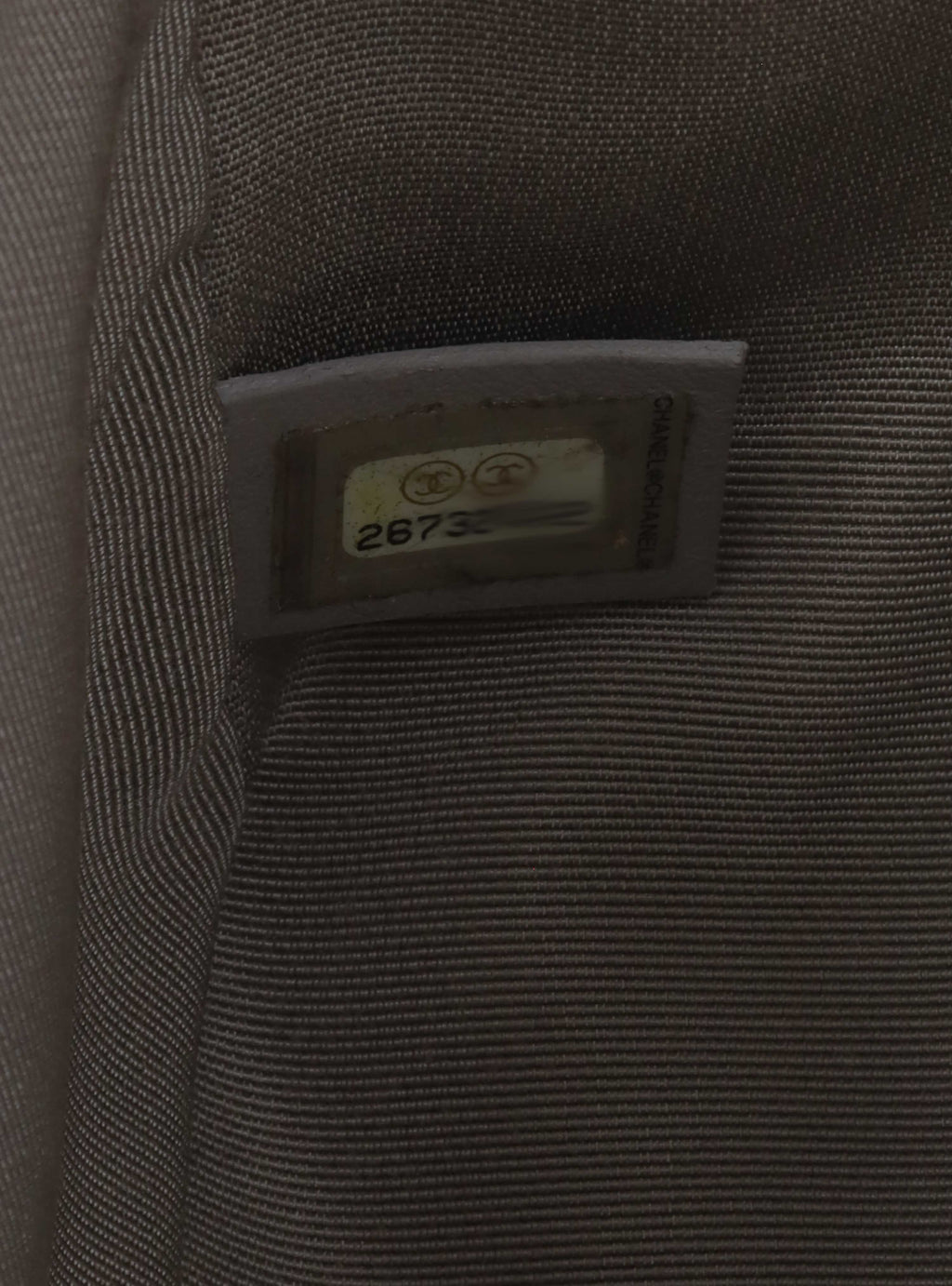 Chanel Medium Chevron Metallic Crumpled Calfskin Boy Bag.