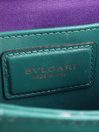 Bvlgari Serpenti Green Forever Chain Bag.