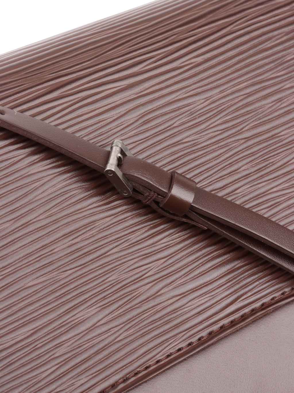 Louis Vuitton Brown Epi Leather Honfleur Clutch.