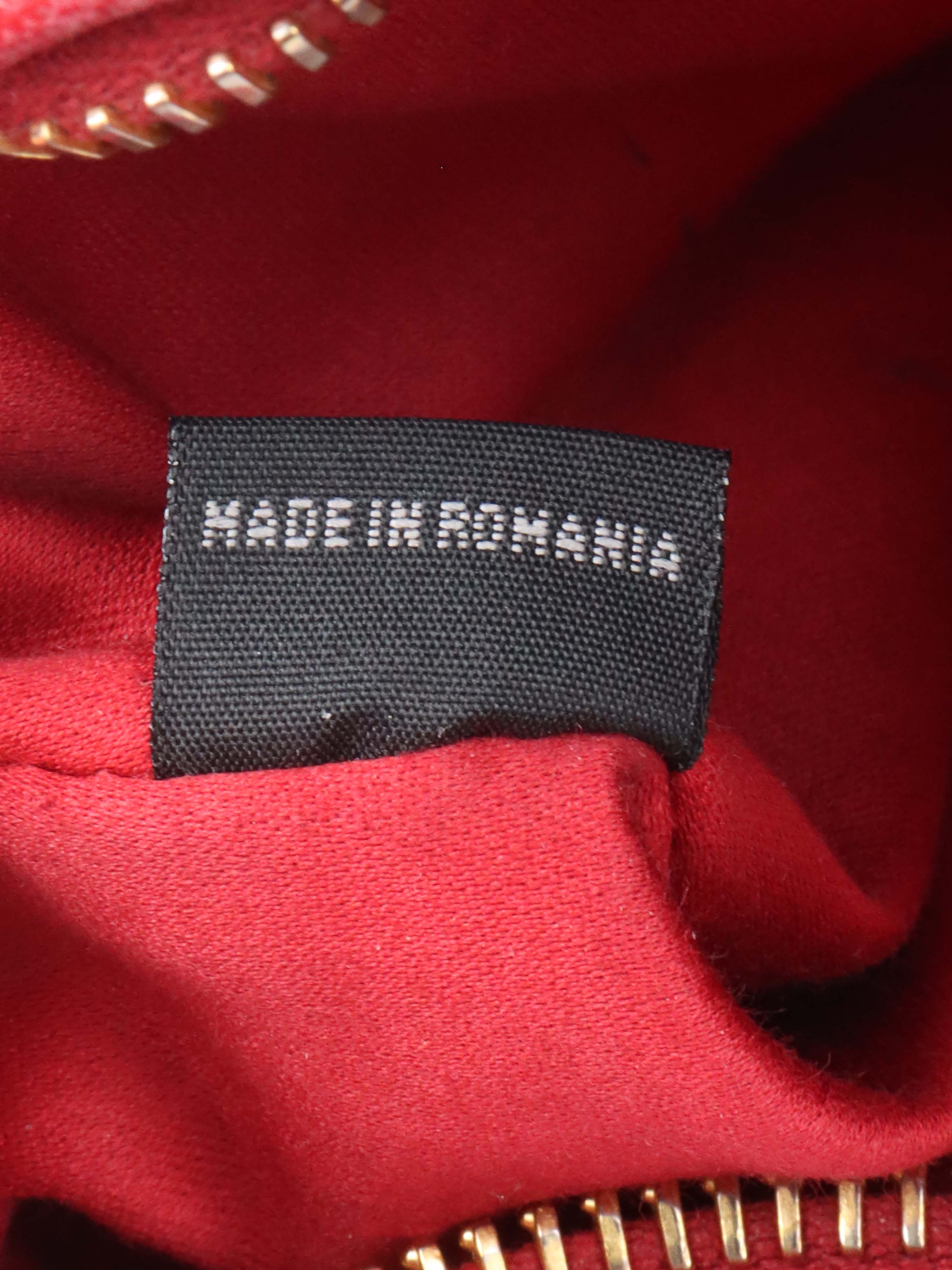 Miu Miu Small Red Wander Matelassé Bag